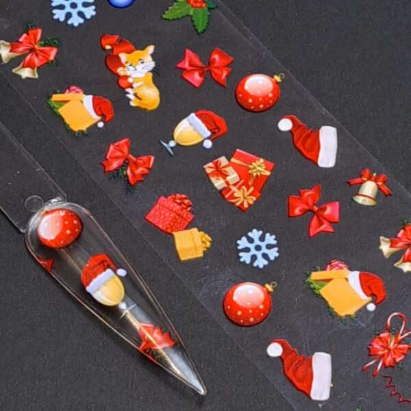 Christmas Nail Transfer Foil Design 42