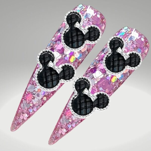 Disney Minnie Mouse Nail Art Charms Minnie Mouse Craft Charms x 1 Piece - Image 3