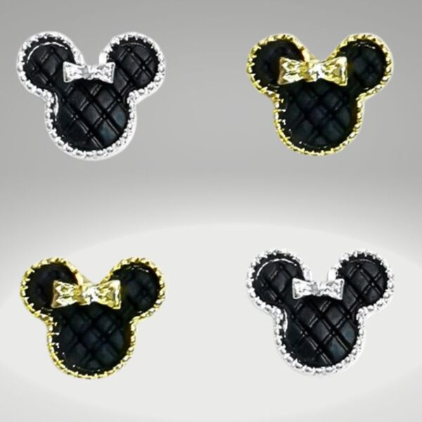 Disney Minnie Mouse Nail Art Charms Minnie Mouse Craft Charms x 1 Piece - Image 2