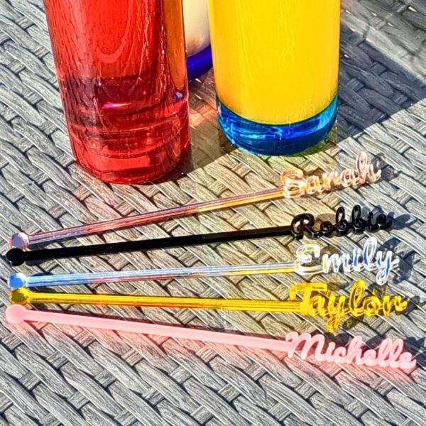 Personalised Drink Stirrers
