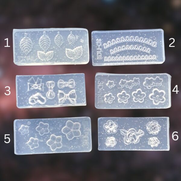 Mini Resin Moulds For Nail Art & Crafts