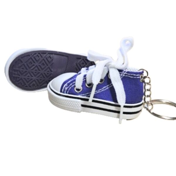 Converse Canvas Shoe Keyrings Personalised Converse Canvas Style Shoe Keychain - Image 7