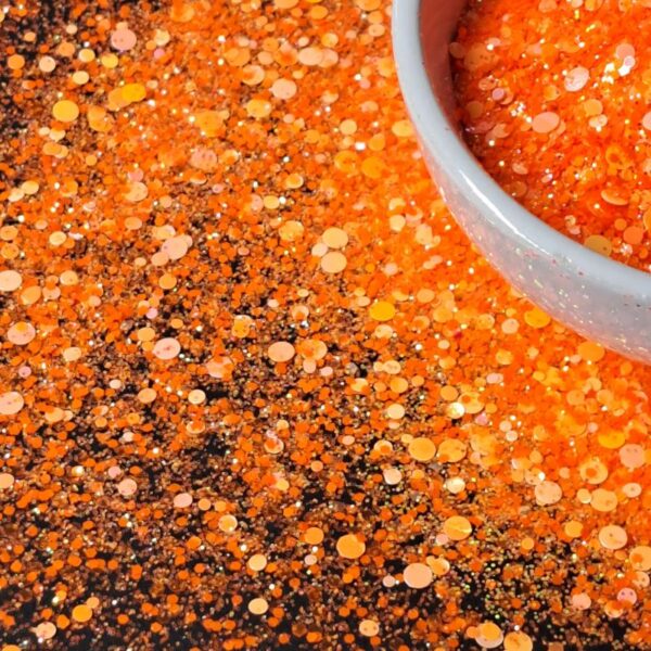 Orange Spice Glitter Mix
