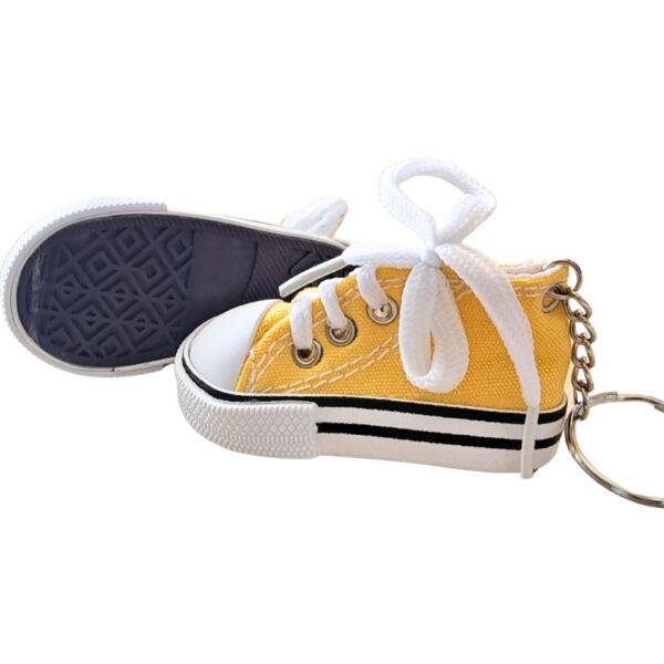 Converse Canvas Shoe Keyrings Personalised Converse Canvas Style Shoe Keychain - Image 9
