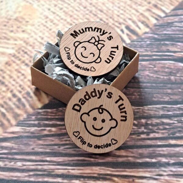 New Parent Flip Coin
