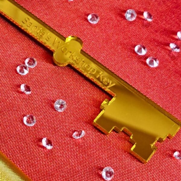 Santas Lost Key Santa's Lost Workshop Key Father Christmas Lost Key Father Christmas Workshop Key Xmas Eve Box Gift - Image 4