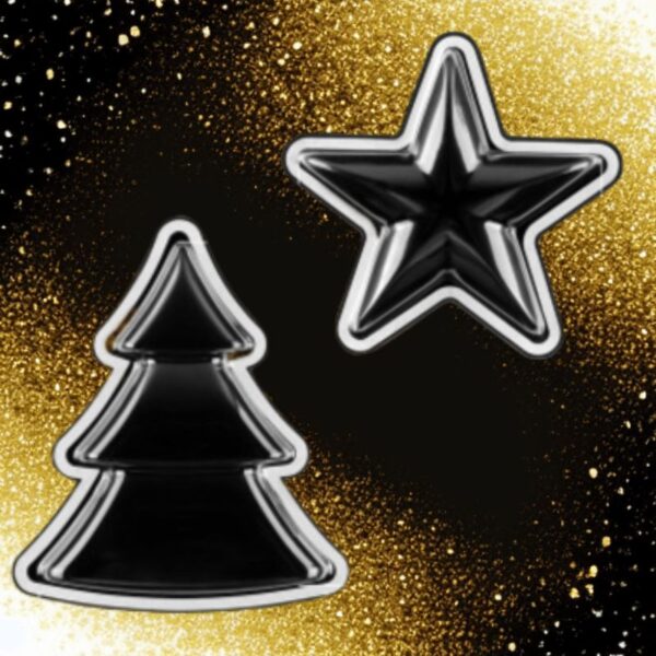 Christmas Tree and star shaker domes