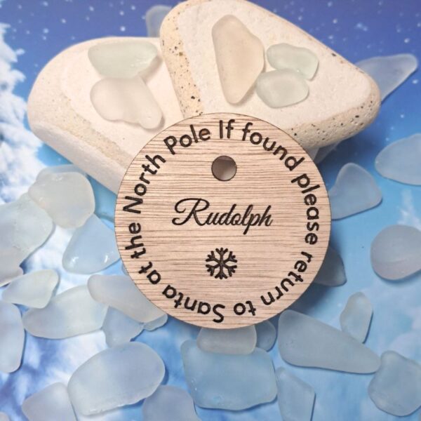 Wooden Rudolph's Lost Tag Craft Blanks - Image 4