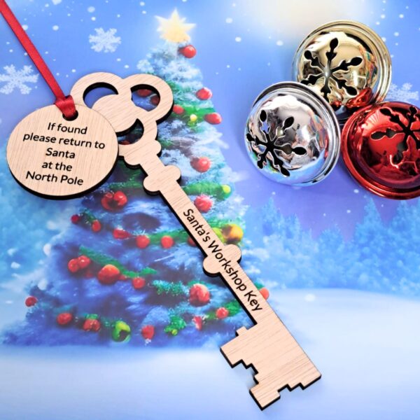 Wooden Santa's Lost Key