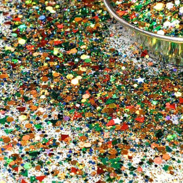 Merry Christmas Holographic Glitter Mix
