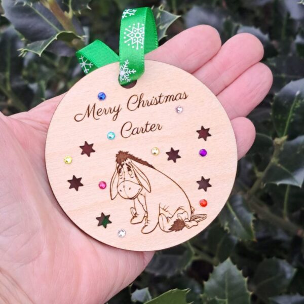 Eeyore Wooden Bauble