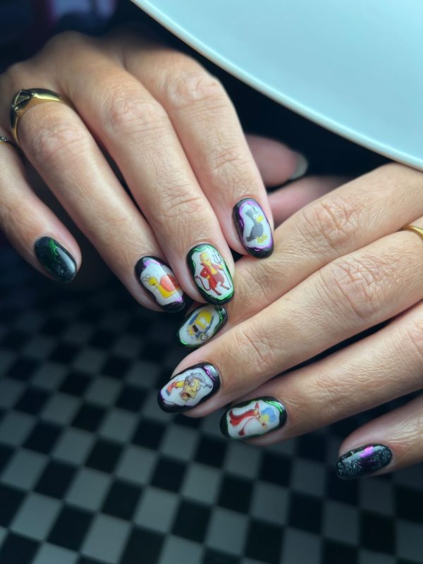 The Simpsons Halloween Nail Art Water Decals - Image 2