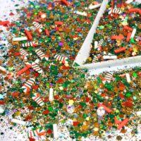 Santa's Workshop Christmas Glitter Mix