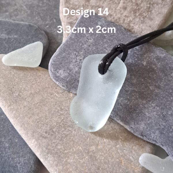Sea Glass Pendants, Unisex Hippy Necklace, Boho Surf Necklace, Jewellery Xmas Gift, Complete With Gift Box - Image 7