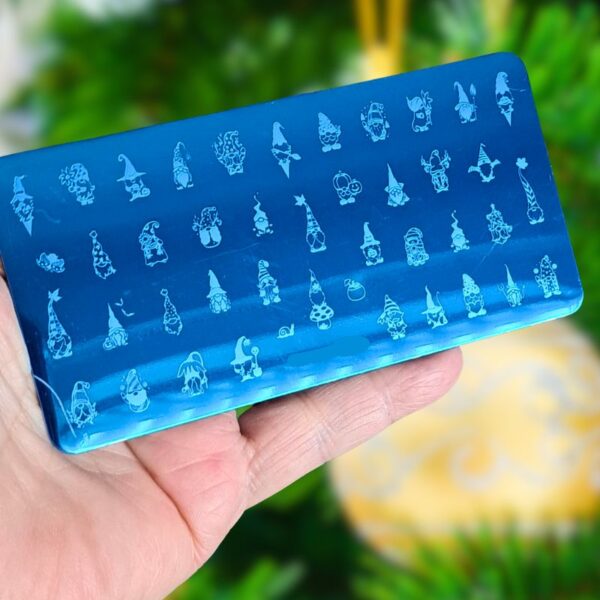 Gonk Gnome Seasonal Stamping Plate Design 144