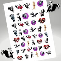 Pepé Le Pew Water Decals