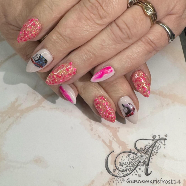 Soda Pop Pink Glitter Mix - Image 2