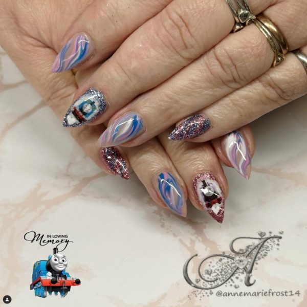 Thomas The Tank Engine Nail Art Water Decals - Image 11