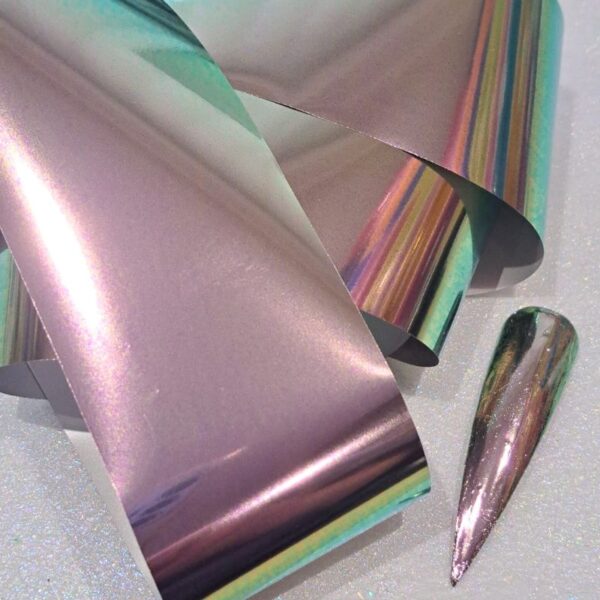 Chameleon Rose Gold To Green Transfer Foil