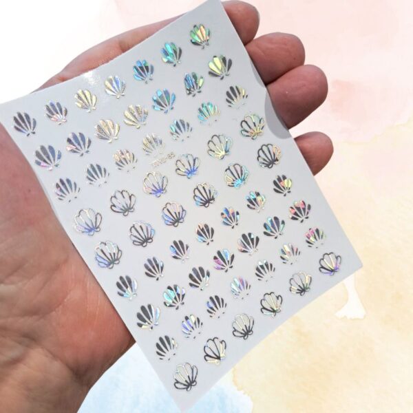 Seashell Nail Art Stickers Design 85
