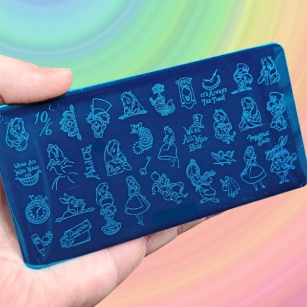 Disney Alice In Wonderland Stamping Plate