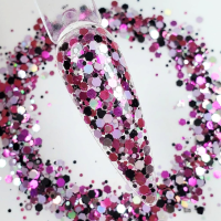 Blackberry Glitter Mix
