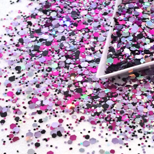 Blackberry Glitter Mix