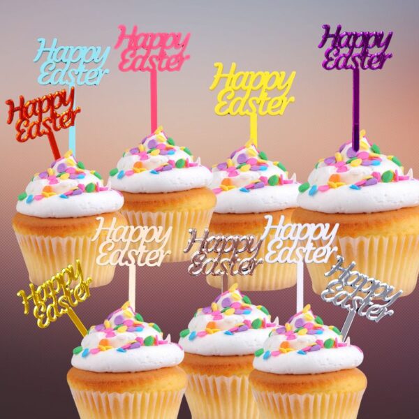 Easter Cupcake Toppers Picks Main 3