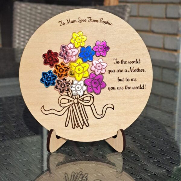 Personalised Mothers Day Gift For Mum, Mum Birthday Gifts, Gifts For Her, Mummy Keepsake Plaque - Image 2