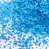 Lazer Blue Metallic .040 1mm Chunky Glitter