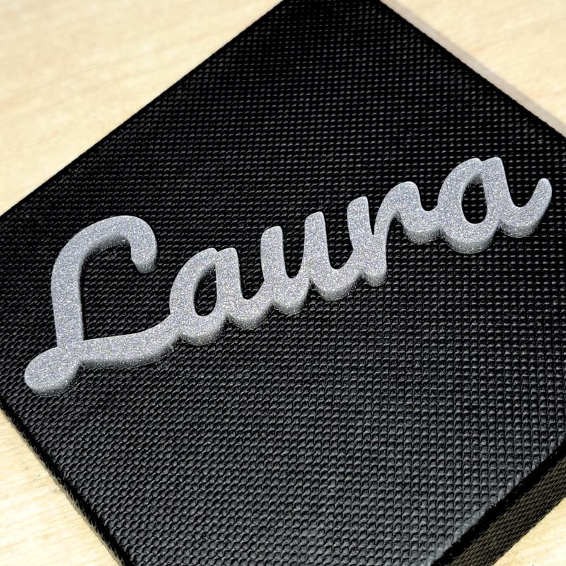 Acrylic Personalised Names, Wedding Place Names, Mirror Acrylic Cake Topper Names, Script Name Plaques - Image 22