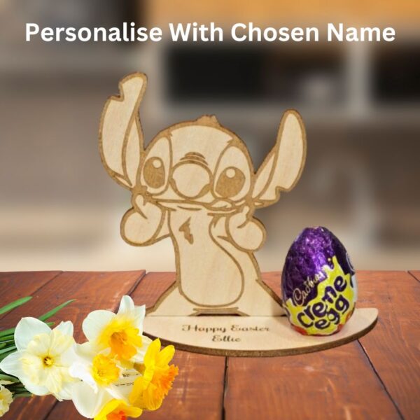 Wooden Stitch Creme Egg Holder