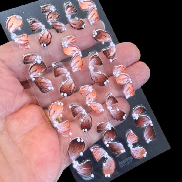 5D Ribbon Nail Art Stickers Design 359 (