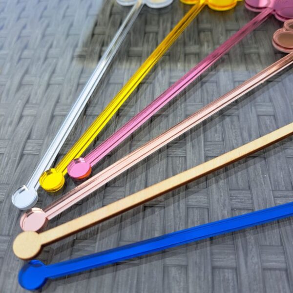 Baby Shower Drinks Stirrers, Personalised Drinks Stirrers, Party Stirrers, Personalised Teddy Bear Swizzle Sticks - Image 8