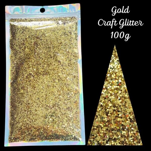 Chunky Arts And Crafts Glitter .040 1mm 100g Pack Sizes - Image 8