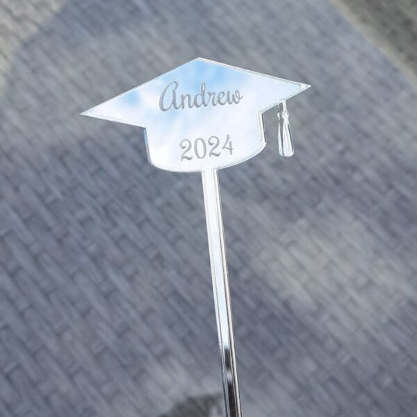 Graduation Drinks Stirrers, Personalised Drinks Stirrers, Party Stirrers, Personalised Graduation Swizzel Sticks - Image 4