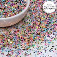 Magical Dot Mix Craft, Nail Art, Resin Colour Multicoloured