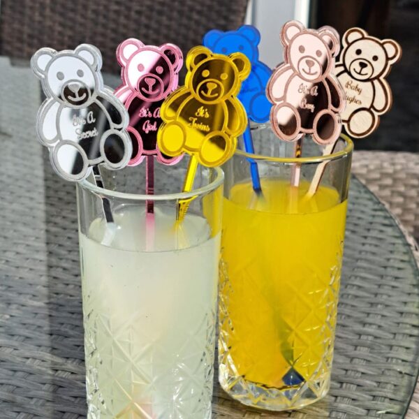 Baby Shower Drink Stirrers