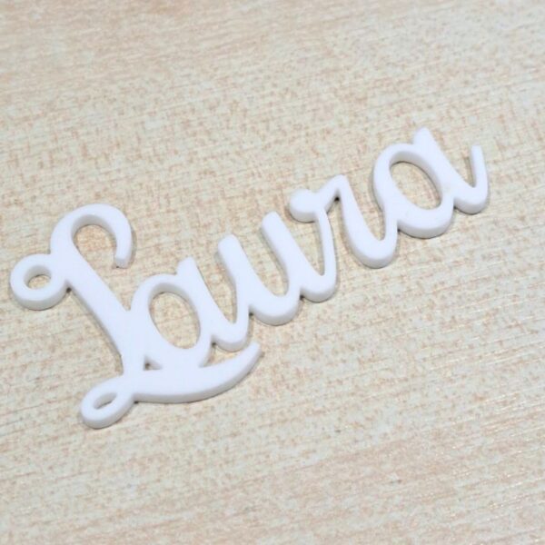 Personalised Name Gift Tags, Mirror Acrylic Gift Tag Names, Script Name Tags, Personalised Present Gift Tags - Image 3
