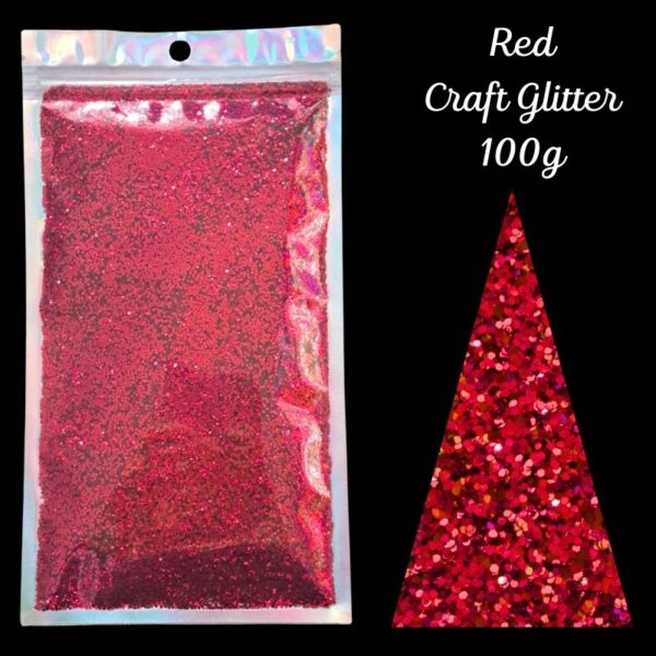 Chunky Arts And Crafts Glitter .040 1mm 100g Pack Sizes - Image 4