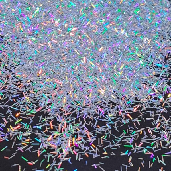 Holographic Tinsel Glitter Strands Nail Art Glitter, Resin Tinsel Glitter, Tinsel Glitter For Crafts, Wax Melts Glitter - Image 3
