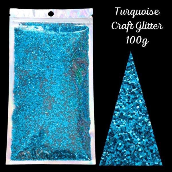 Chunky Arts And Crafts Glitter .040 1mm 100g Pack Sizes - Image 2
