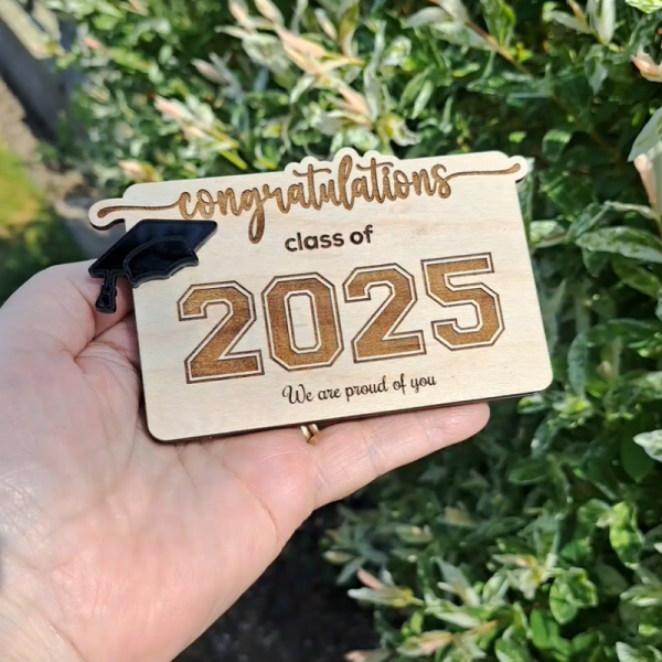 Personalised Graduation Gifts For Her Him Gift Card Money Holder Graduate 2025 Congratulations