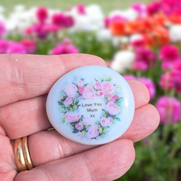 Mum Pocket Hug Pebble Family Loss Gift Keepsake Memorial Gift Mother Memory Pebble - Image 3