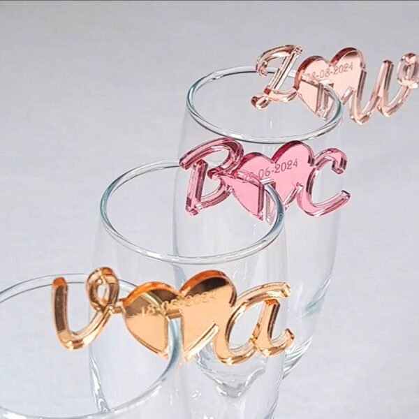 Wine Glass Charms