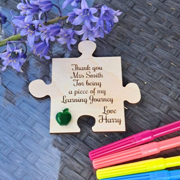 Personalised Teacher Gifts Thank You Teacher Gift Nursery Pre School Leaving Present - Image 2