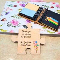 Teacher Wooden Puzzle Design 1