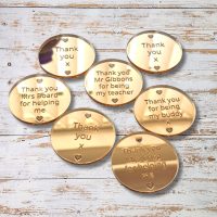 Personalised Wedding Favours, Thank You Tokens, Teacher Pupil Gifts, Personalised Cake Toppers
