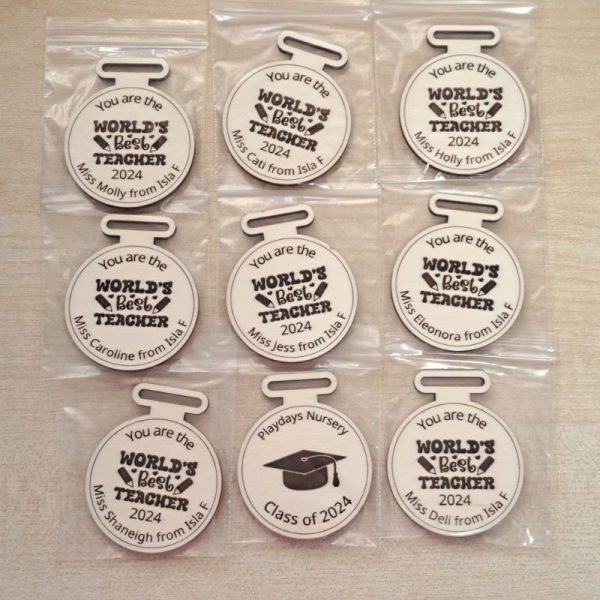 Personalised Teacher Pupil Gifts, School Leaver Medals, End Of Term Gifts, Class Gifts Year 6 Leavers 2025 - Image 13
