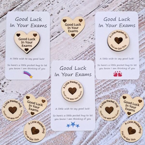 Exam Pocket Hug Token, Positive Exam Gift Pocket Hug, Good Luck Gift, Exam Lucky Charm, School Student Gifts - Image 11